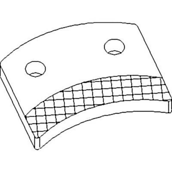 Aftermarket PTO Brake Pad Fits Ford Fits New Holland Tractor TW25 TW30 TW35 TW5 8 D8NNC736BB - main